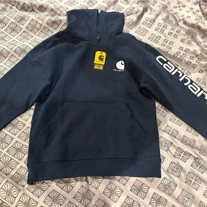 Carhartt Kids' Navy Hoodie NWT